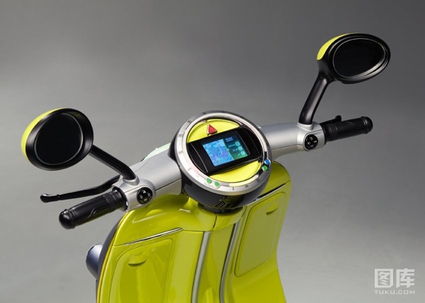 复古科幻Mini E Scooter观念车